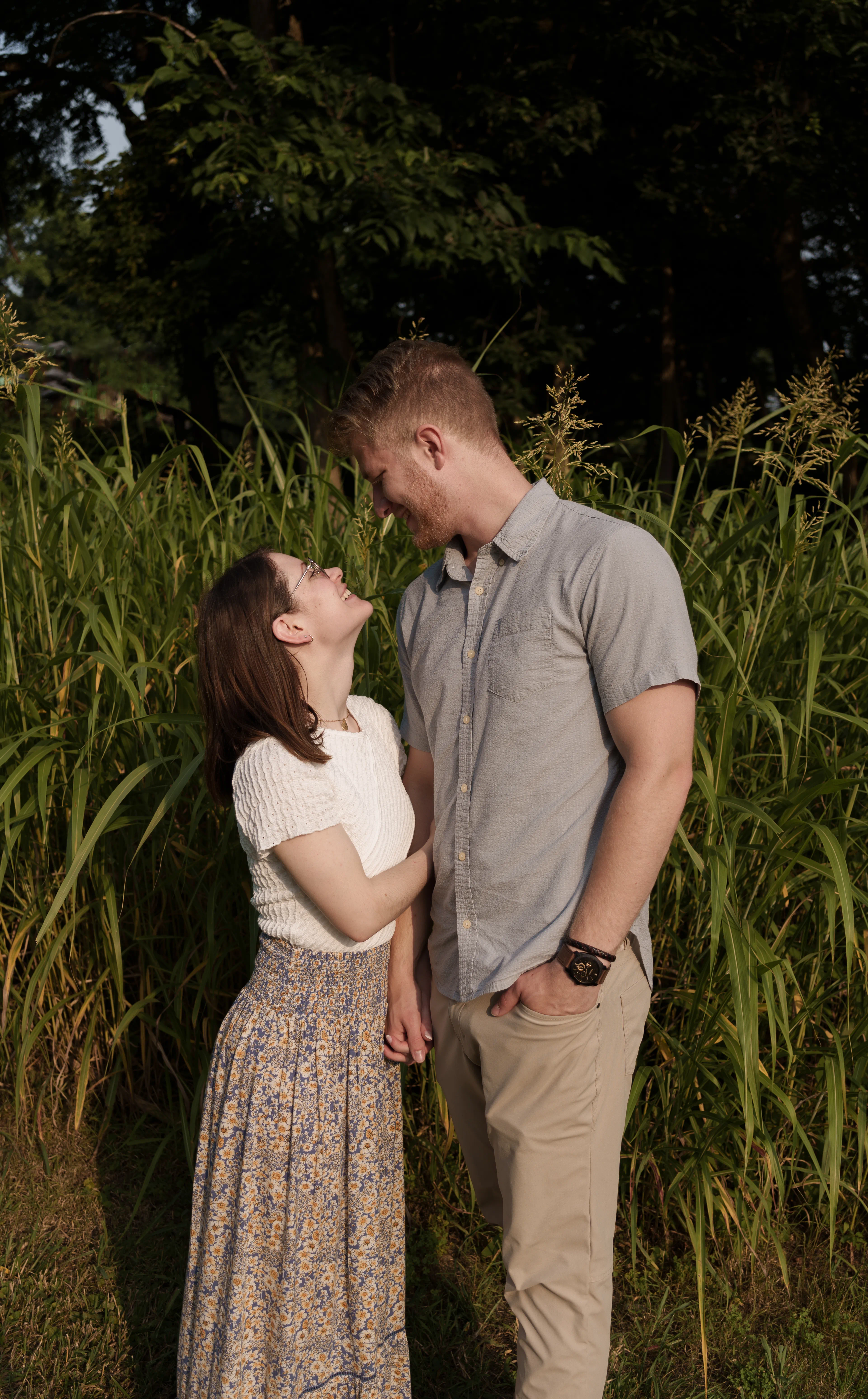Jack and Caroline at the Park