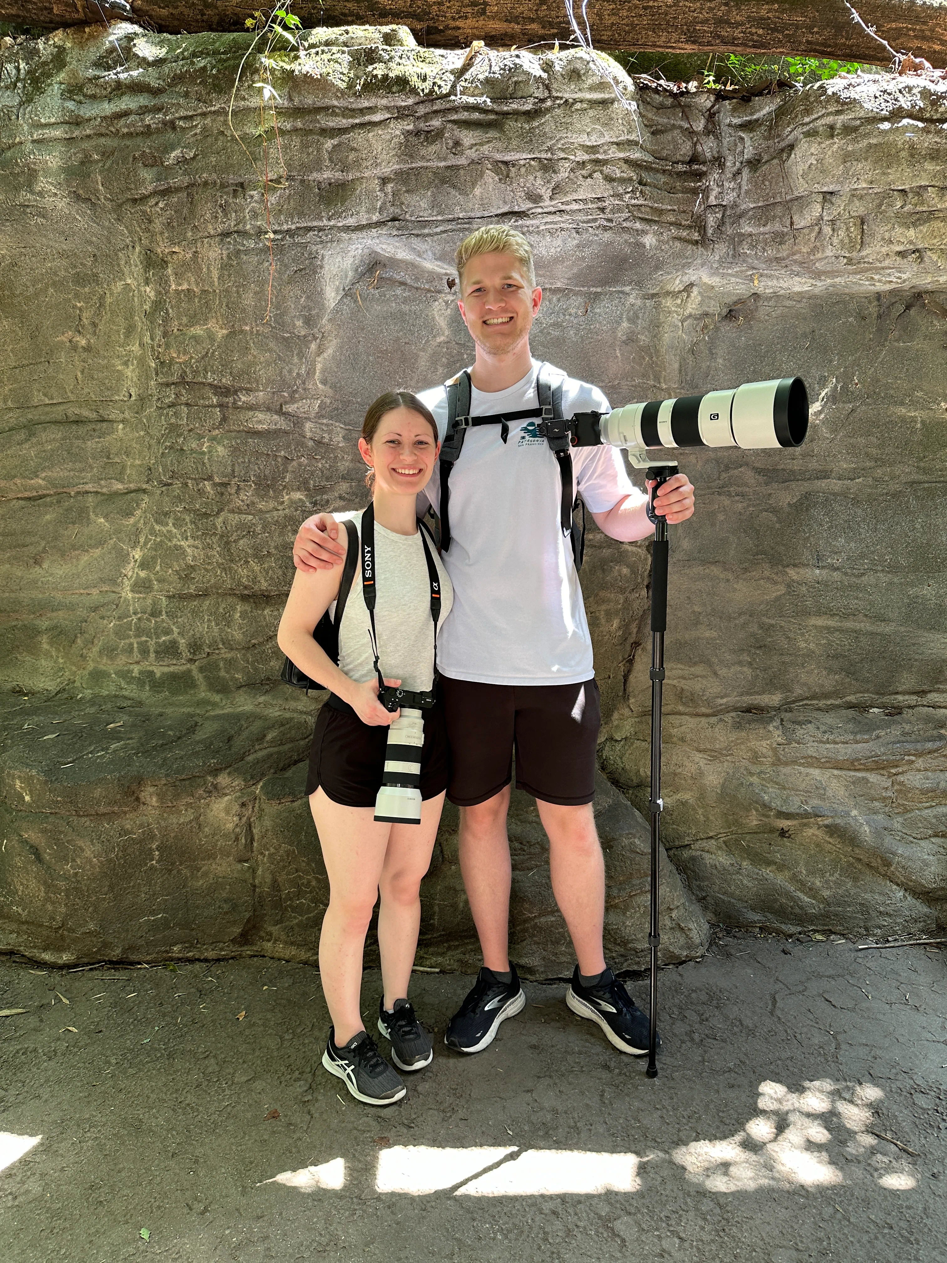 Jack and Caroline at the Zoo